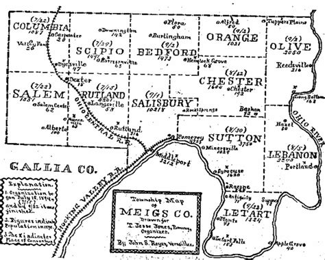 History of Meigs County Townships, Part 2 - MIP