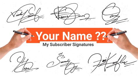 ️ How To Write A Signature | Signature Style Of My Name | Signature ...