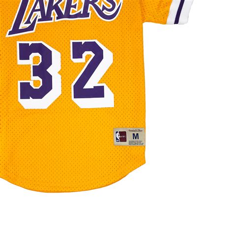 Mitchell & Ness Los Angeles Lakers Magic Johnson Mesh Jersey – Premier VII