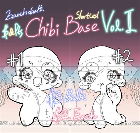 Chibi base vol.2 - bamhobakk's Ko-fi Shop - Ko-fi ️ Where creators get support from fans through ...