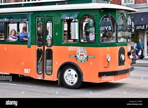 Trolley car savannah hi-res stock photography and images - Alamy