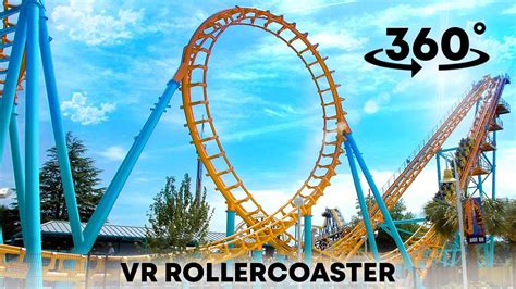 VR Roller Coaster 360 Extreme ride with Beautiful Views - YouTube