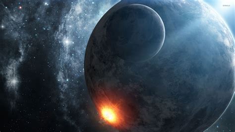 Exploding planet [10] wallpaper - Space wallpapers - #32510