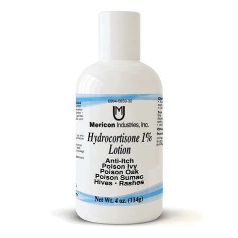 Mericon Industries Hydrocortisone Lotion 1% | Hydrocortisone Cream for ...