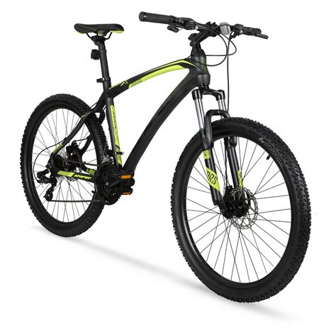 Hyper 26" Carbon Fiber Men's Mountain Bike, Black/Green – Walmart ...