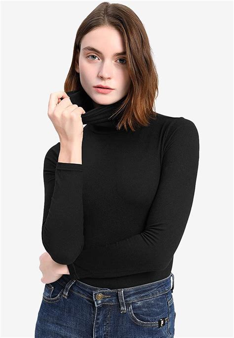 Turtleneck Long Sleeve Black Bodysuit – Boost PFS Horizontal