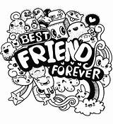 Best Friends Forever Coloring Pages sketch template