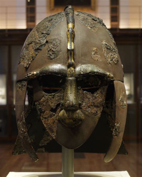 Sutton Hoo in County Suffolk of England, is the site of early 6th-7th ...