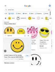 A Brief History of the Smiley Face: Origins, Meaning, and | Course Hero