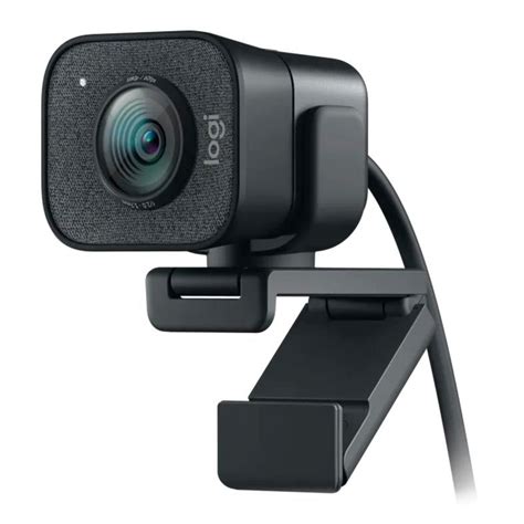 Webcam Logitech StreamCam Plus Full HD 1080p Preta, 960-001280 | Pichau