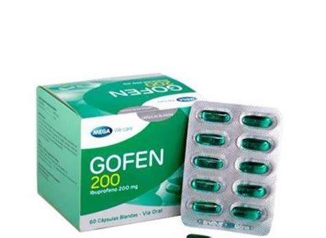 Gofen Ibuprofen 200mg Capsules in Tanzania | Yebi Health