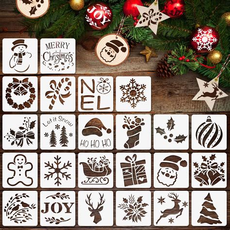 Christmas Ornament Stencils