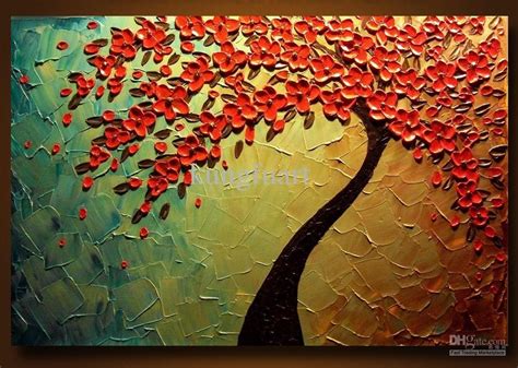 Wholesale Oil Painting - Buy 100% Hand Painted Heavy Textured Framed Oil Painting Wall Art ...