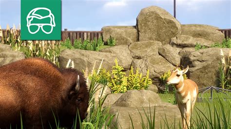 Bison & Antilope Habitat Bridge - Willems Zoo - Planet Zoo Franchise - 4 - YouTube