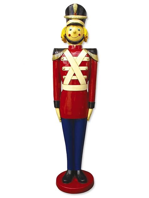 Resin Tin Soldier Decor - 1.7m | Large Decor & Inflatables | Buy online from The Christmas Warehouse