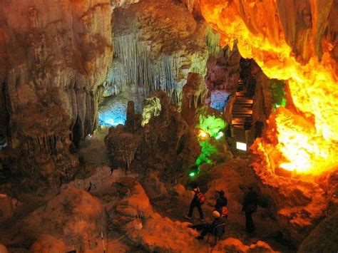 Ha Long Bay Caves in Vietnam. One of the wonders of the world. | Halong bay vietnam, Wonders of ...