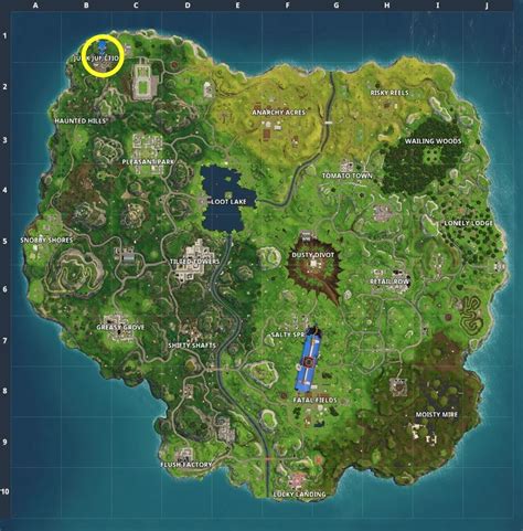 Fortnite: Haunted Hills treasure map location | PC Gamer