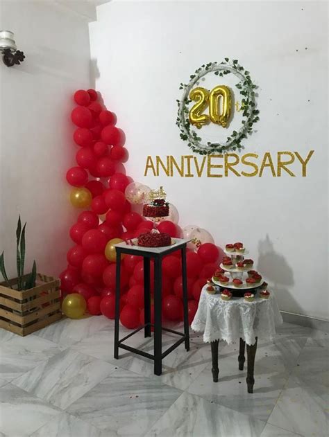 20th Anniversary, Table Decorations, Party, Home Decor, Quick ...