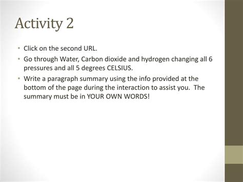 PPT - States of Matter Interactive Activities PowerPoint Presentation, free download - ID:3506598