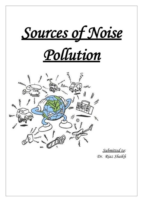 Sources of Noise Pollution