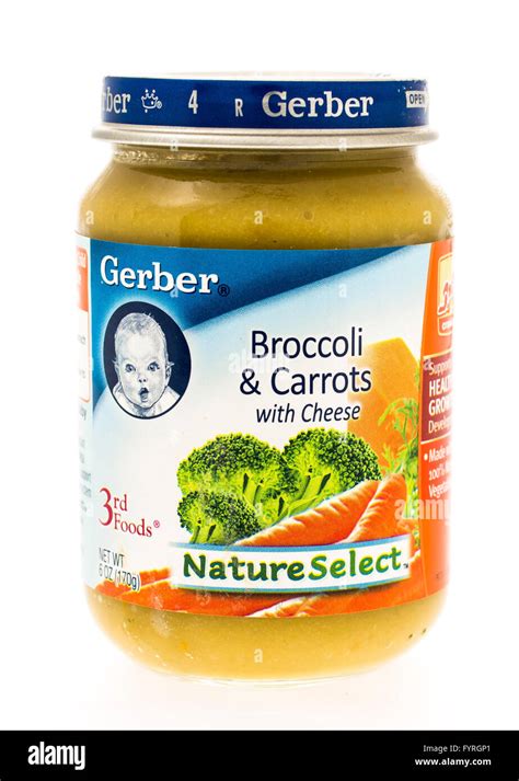 Gerber Baby Food Flavors List