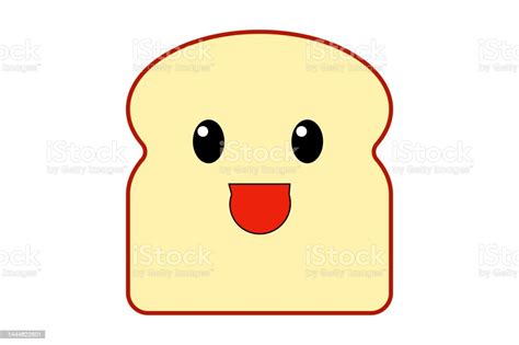 Bread Face Stock Illustration - Download Image Now - Anthropomorphic Face, Baking, Bled ...