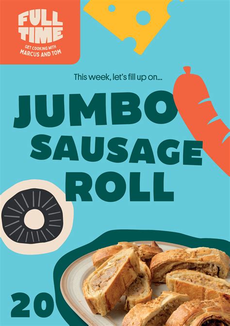 Full Time Meals: Jumbo Sausage Roll - FareShare