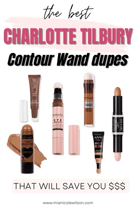 6 Amazing Charlotte Tilbury Contour Wand Dupes To Try - Hello Mia Wilson