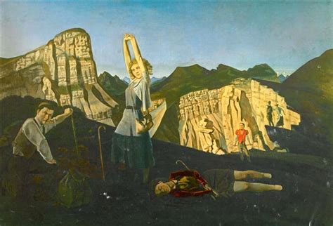 The mountain, 1937 - Balthus - WikiArt.org