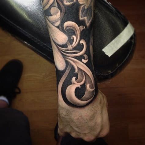 18 Baroque And Fancy Filigree Tattoos • Tattoodo