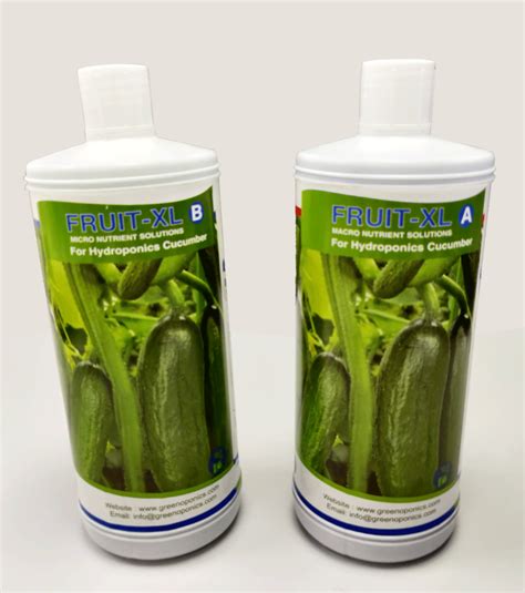 Hydroponic Nutrient Solution for Cucumber – Fruit XL-A&B 2L ...