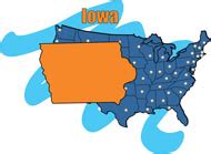 Fifty States: The State of Iowa Clipart - Illustrations - Iowa Graphics