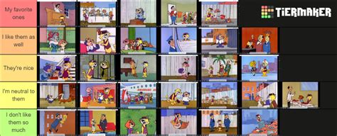 Hanna-Barbera Top Cat Episodes Tier List (Community Rankings) - TierMaker