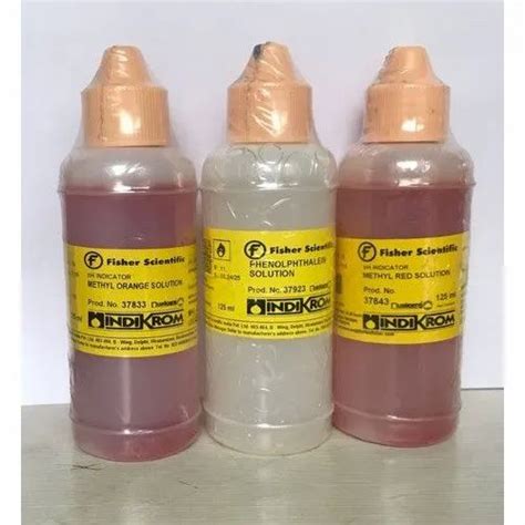 Fisher Scientific pH Indicator Methyl Orange Solution, 125 Ml at Rs 155 ...