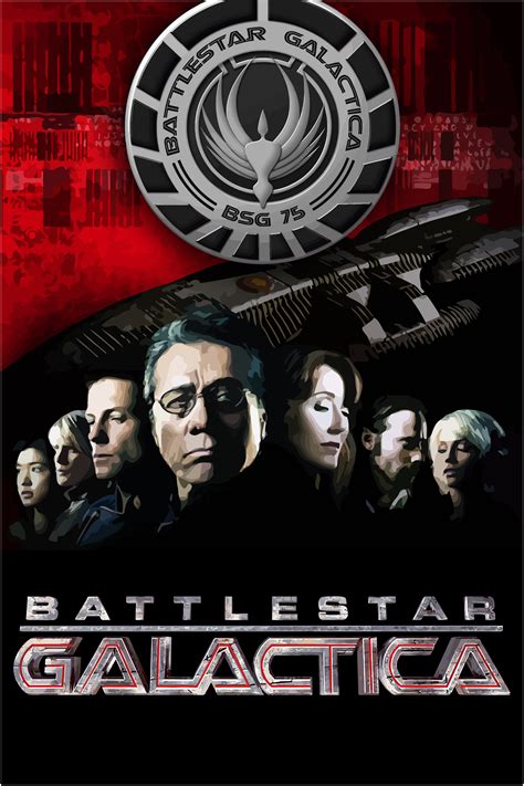 Battlestar Galactica (Fan Art Poster) by thephoenixprod on DeviantArt