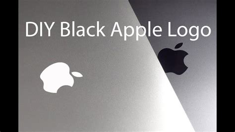 DIY- Black Apple Logo for Your Macbook Pro