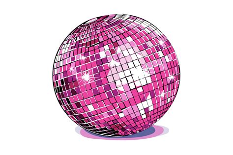 Pink Disco Ball SVG & PNG Graphic by LaBean · Creative Fabrica