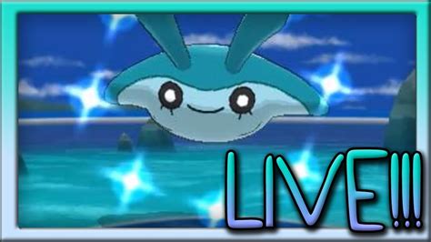 Live Shiny Mantyke!!! 2762RE's | Pokemon X (FACECAM) - YouTube