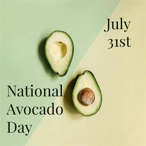 Copy of National Avocado Day | PosterMyWall