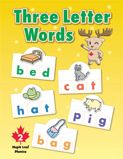 Three Letter Words | Maple Leaf Learning Library