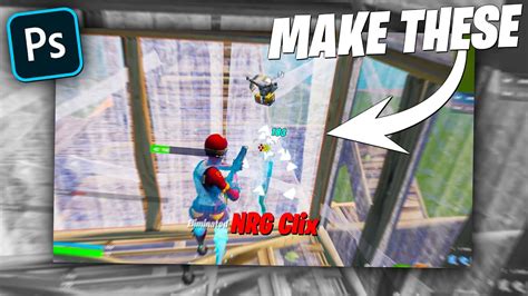 How to Make the BEST FORTNITE MONTAGE THUMBNAILS | thetik - YouTube