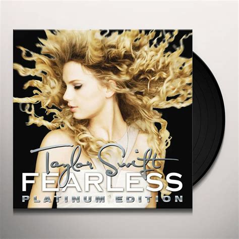 Taylor Swift FEARLESS PLATINUM EDITION Vinyl Record