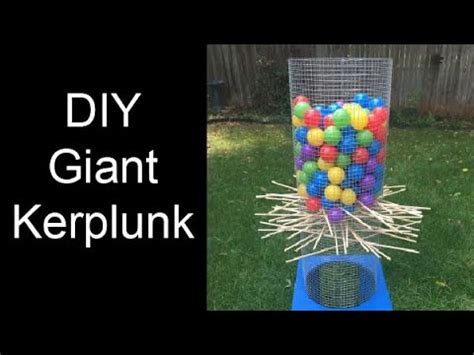 DIY Giant Kerplunk - YouTube