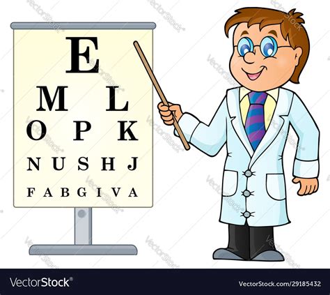 Doctor theme image 3 Royalty Free Vector Image