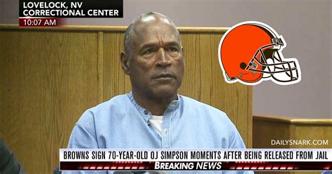 BREAKING: Cleveland Browns Sign RB O.J. Simpson To 2-Year Deal Worth 14 ...