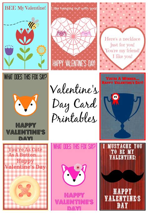 Valentines Printable Card | Erika Printable