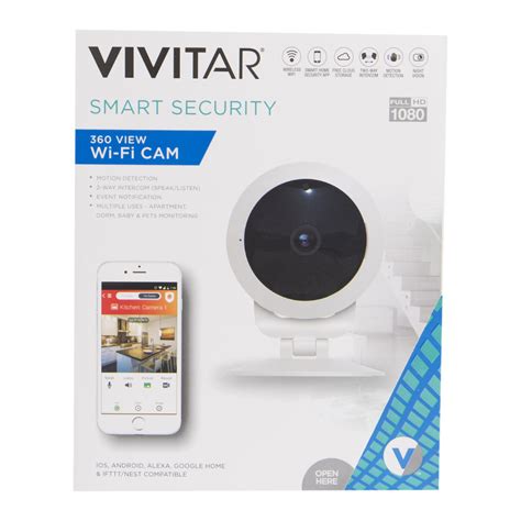 Vivitar Smart Security 360 View Wi-Fi Cam