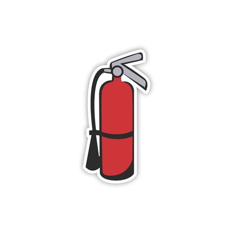 Cartoon Fire Extinguisher | Add On Yard Decor | Yard Card Art | SignWay