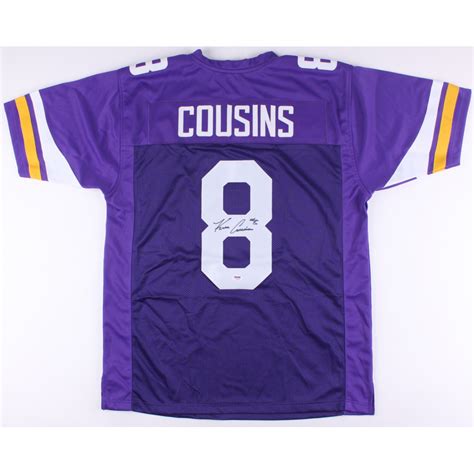 Kirk Cousins Signed Vikings Jersey (PSA COA) | Pristine Auction