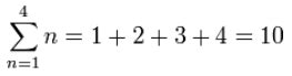 Sigma Notation